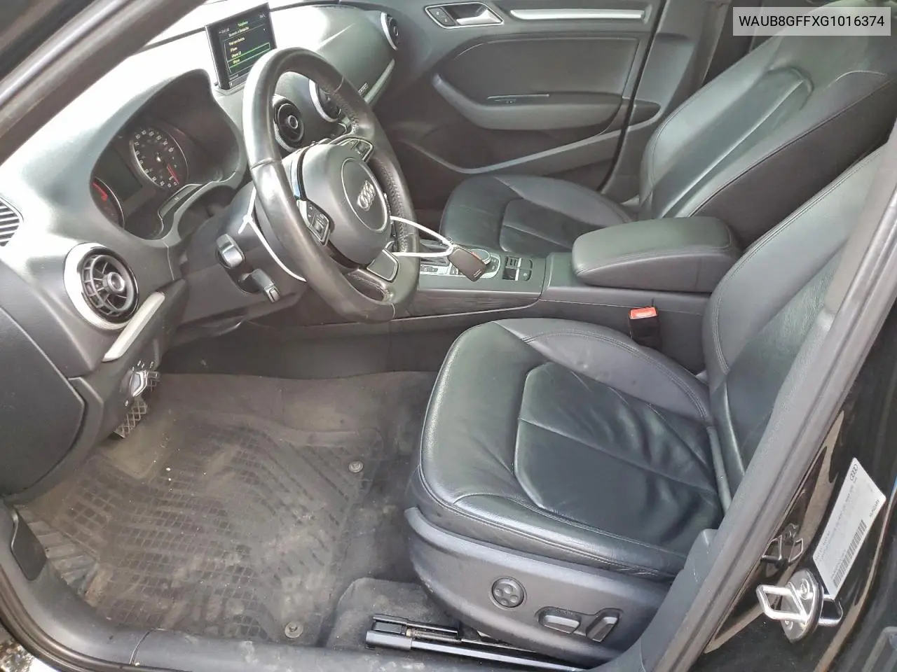 WAUB8GFFXG1016374 2016 Audi A3 Premium
