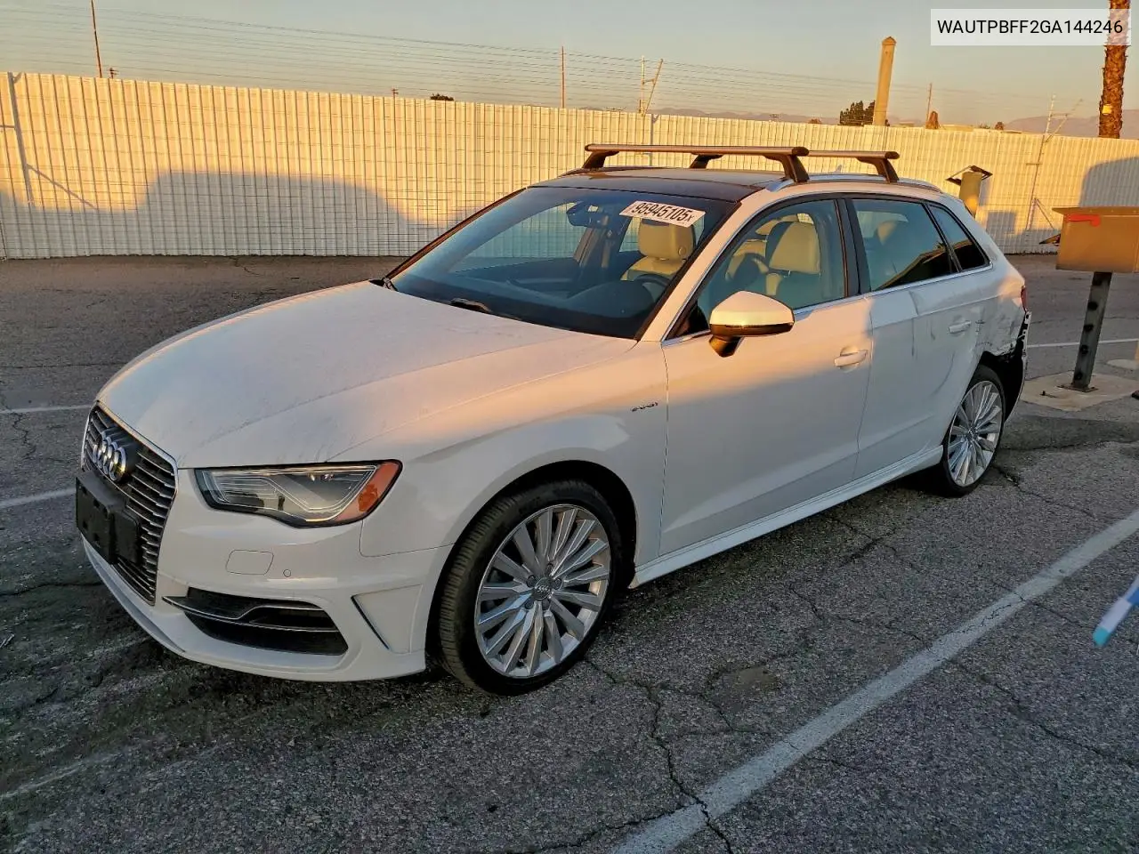 WAUTPBFF2GA144246 2016 Audi A3 E-Tron Premium Plus