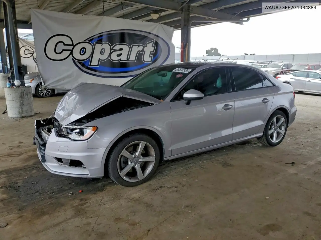 WAUA7GFF2G1034883 2016 Audi A3 Premium