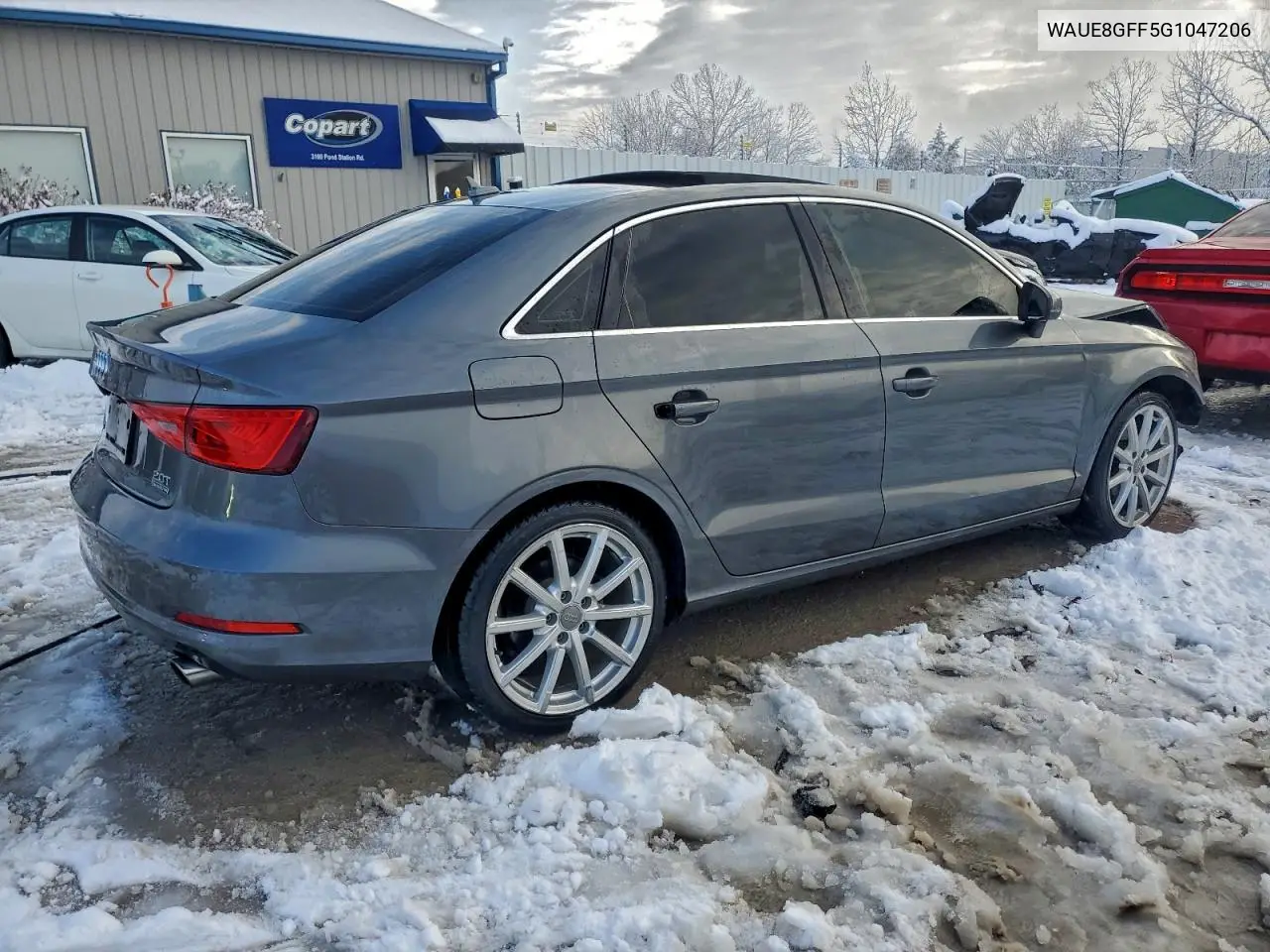 WAUE8GFF5G1047206 2016 Audi A3 Premium Plus