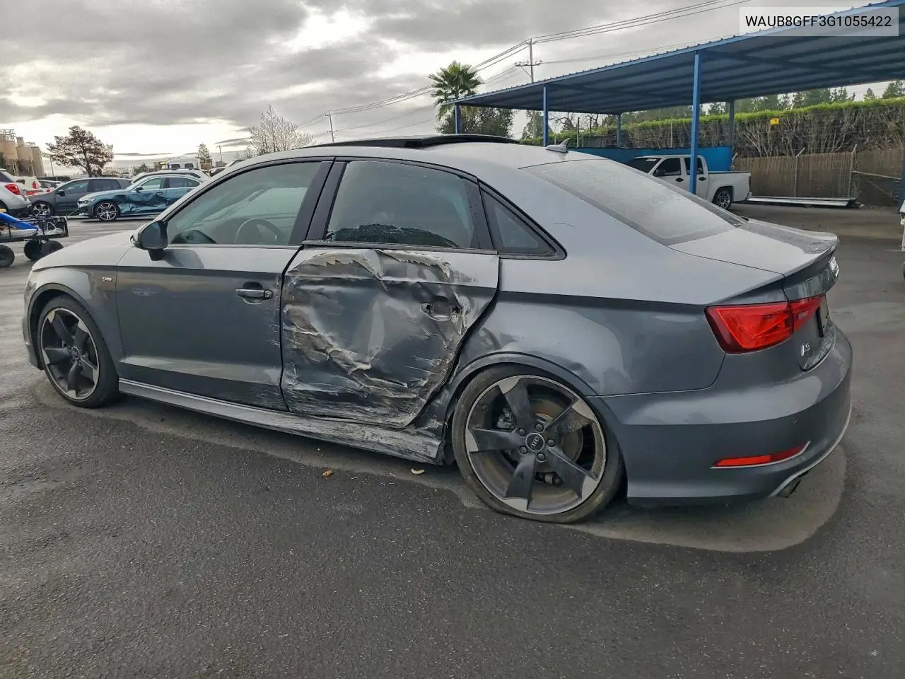 WAUB8GFF3G1055422 2016 Audi A3 Premium