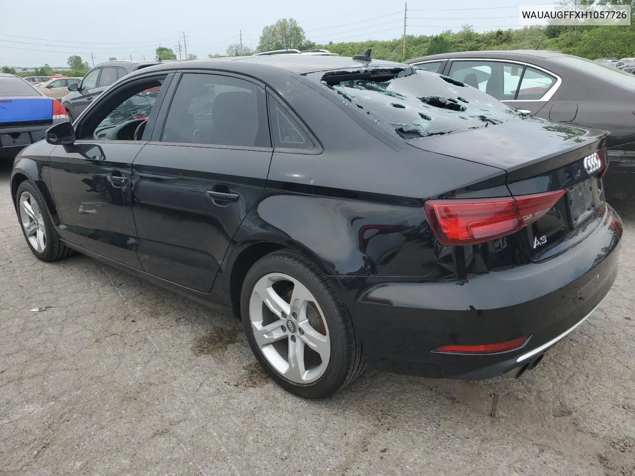 2017 Audi A3 Premium VIN: WAUAUGFFXH1057726 Lot: 51653274