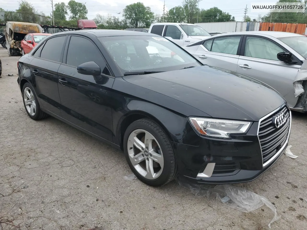 2017 Audi A3 Premium VIN: WAUAUGFFXH1057726 Lot: 51653274