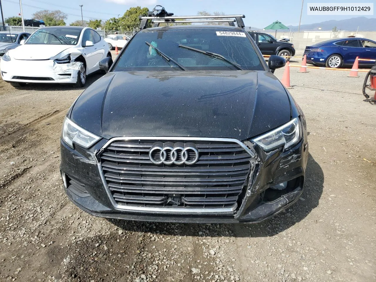 2017 Audi A3 Premium VIN: WAUB8GFF9H1012429 Lot: 54829844