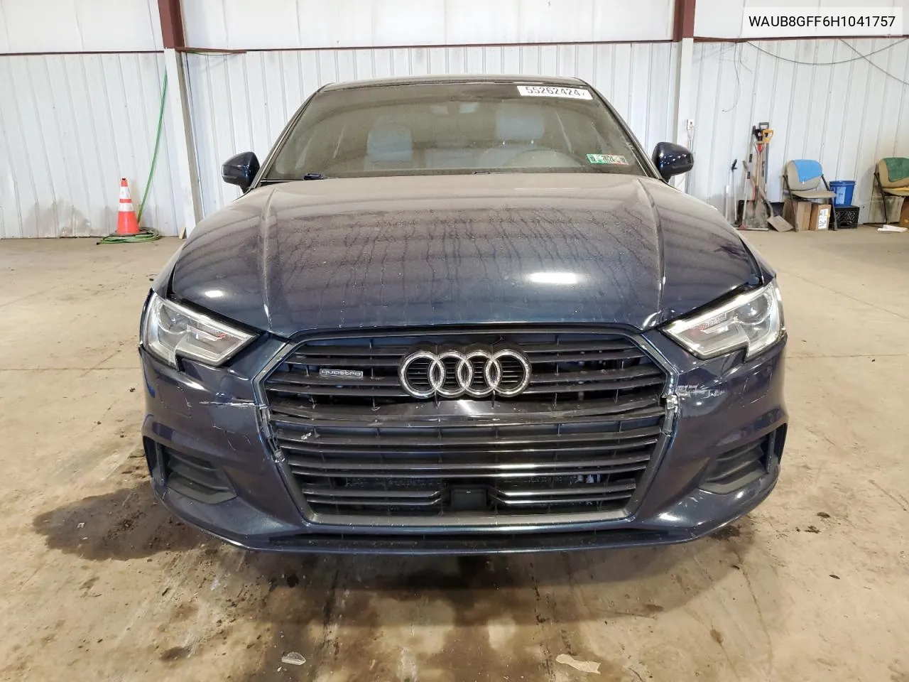 2017 Audi A3 Premium VIN: WAUB8GFF6H1041757 Lot: 55262424