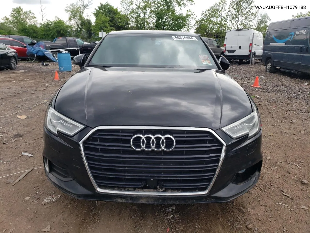 2017 Audi A3 Premium VIN: WAUAUGFF8H1079188 Lot: 55514484