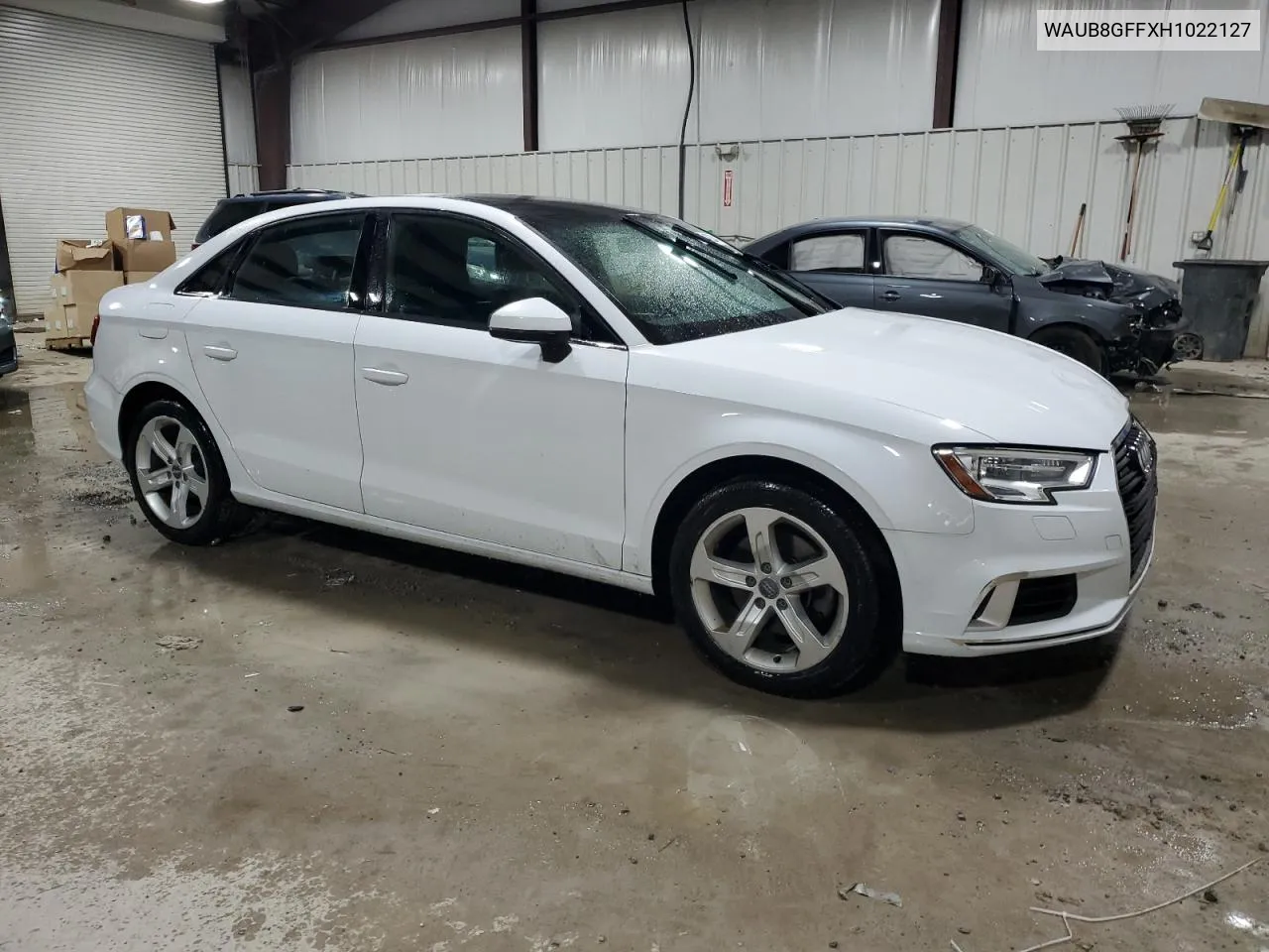 2017 Audi A3 Premium VIN: WAUB8GFFXH1022127 Lot: 55694234