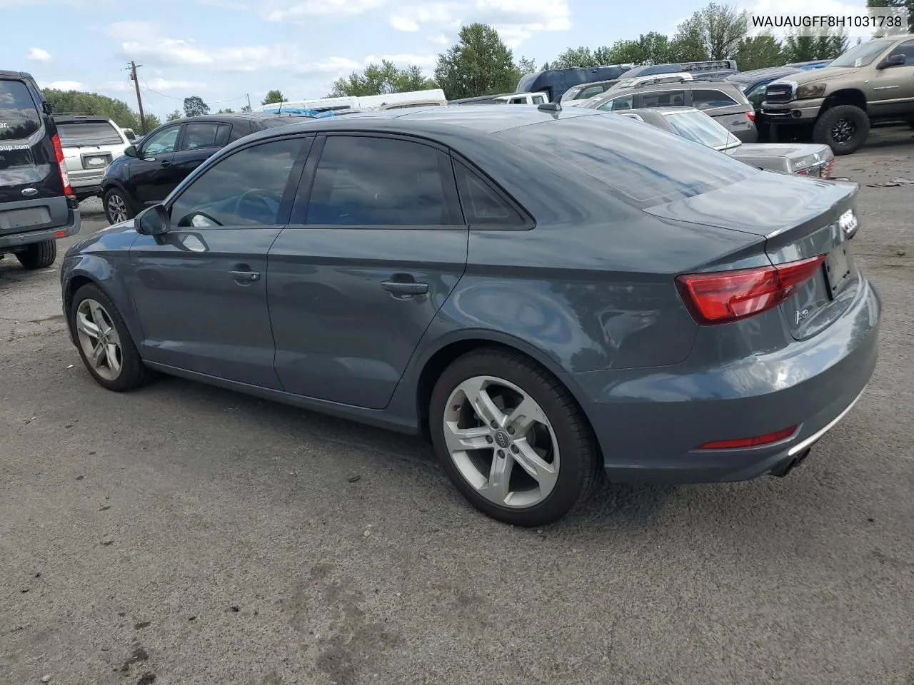 2017 Audi A3 Premium VIN: WAUAUGFF8H1031738 Lot: 67548494