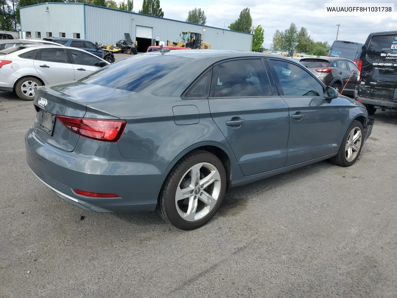 WAUAUGFF8H1031738 2017 Audi A3 Premium