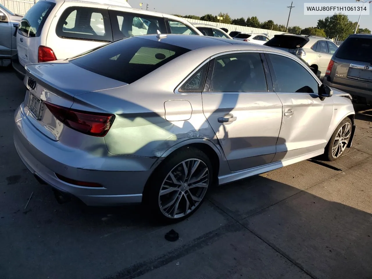 WAUJ8GFF1H1061314 2017 Audi A3 Premium Plus