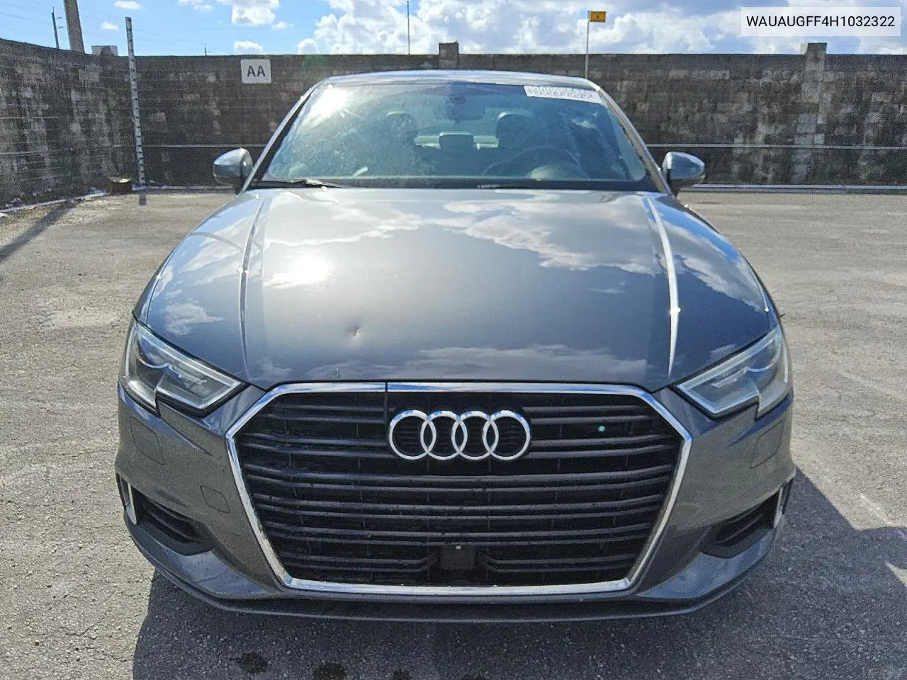 WAUAUGFF4H1032322 2017 Audi A3 Premium