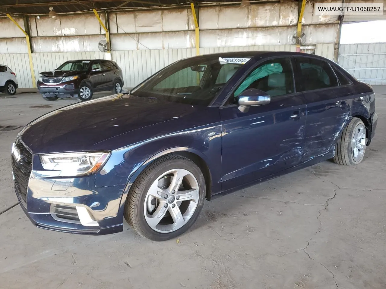 WAUAUGFF4J1068257 2018 Audi A3 Premium