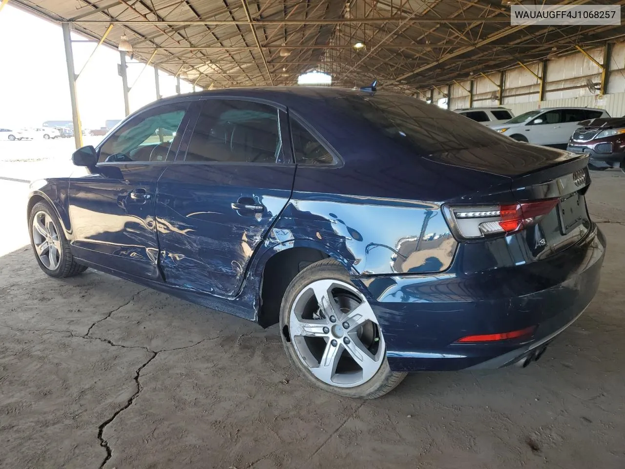 2018 Audi A3 Premium VIN: WAUAUGFF4J1068257 Lot: 43683184