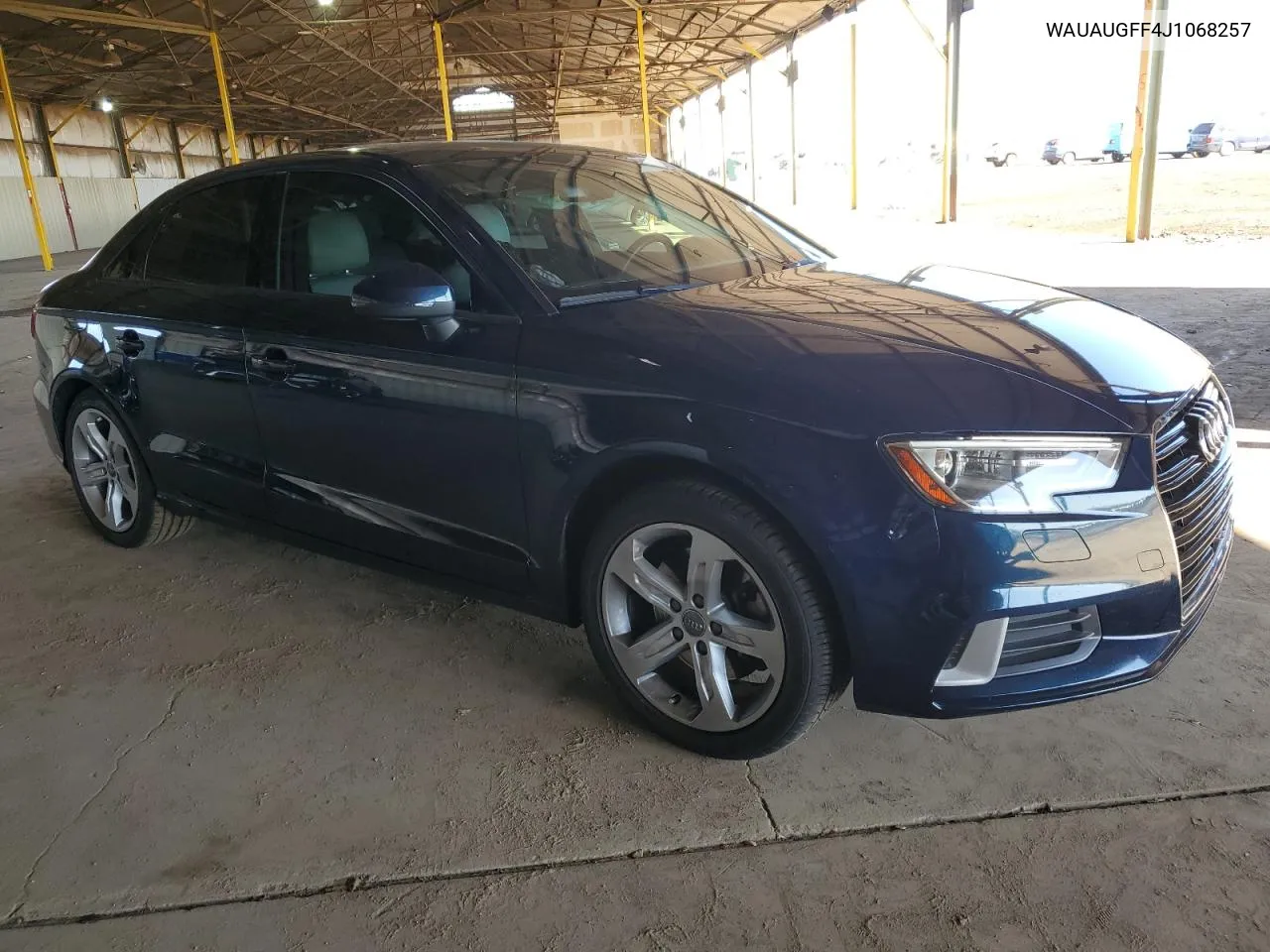 WAUAUGFF4J1068257 2018 Audi A3 Premium