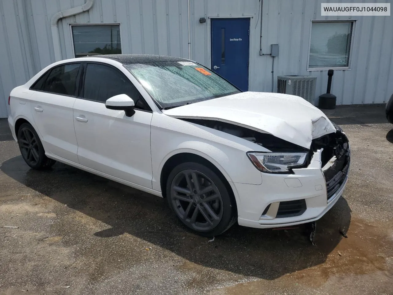 2018 Audi A3 Premium VIN: WAUAUGFF0J1044098 Lot: 51123464