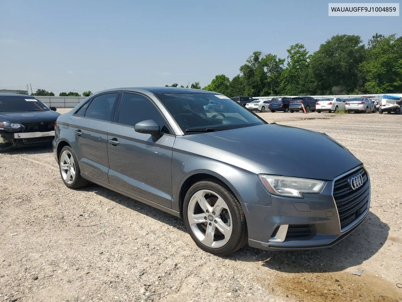 2018 Audi A3 Premium VIN: WAUAUGFF9J1004859 Lot: 52322434