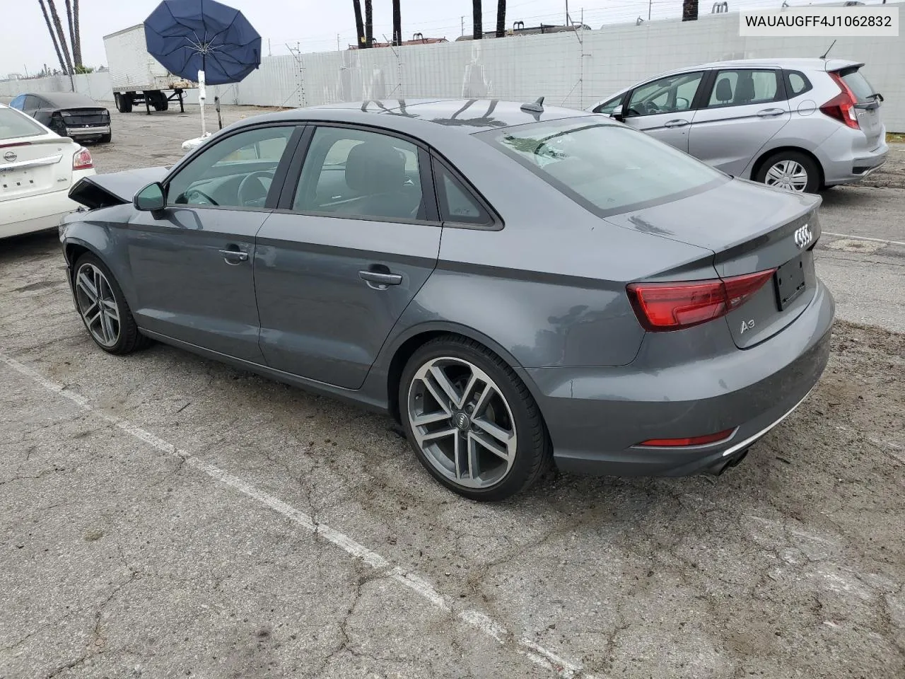 WAUAUGFF4J1062832 2018 Audi A3 Premium