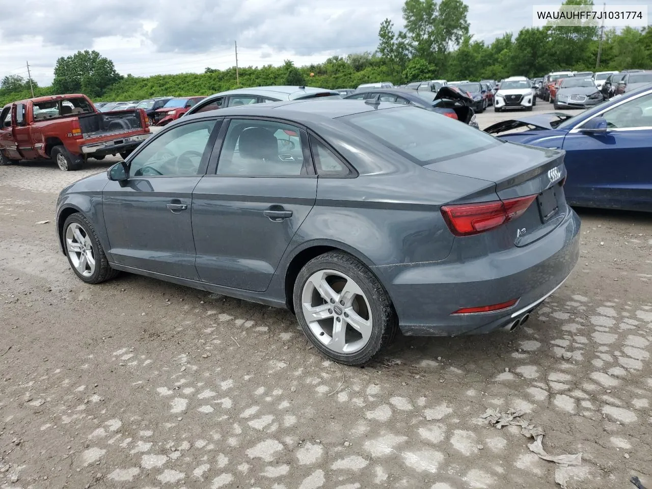 2018 Audi A3 Premium VIN: WAUAUHFF7J1031774 Lot: 55095764