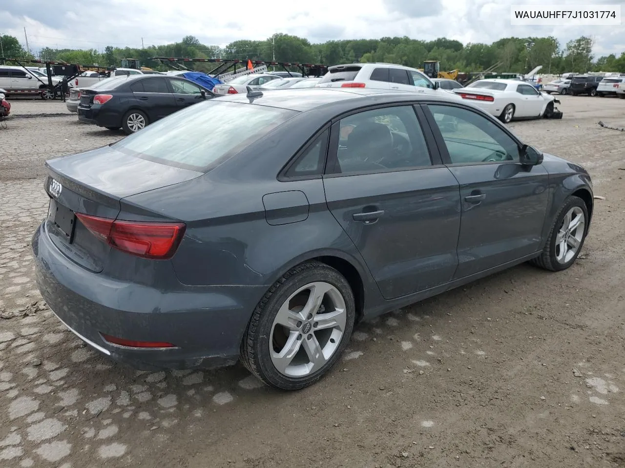 2018 Audi A3 Premium VIN: WAUAUHFF7J1031774 Lot: 55095764