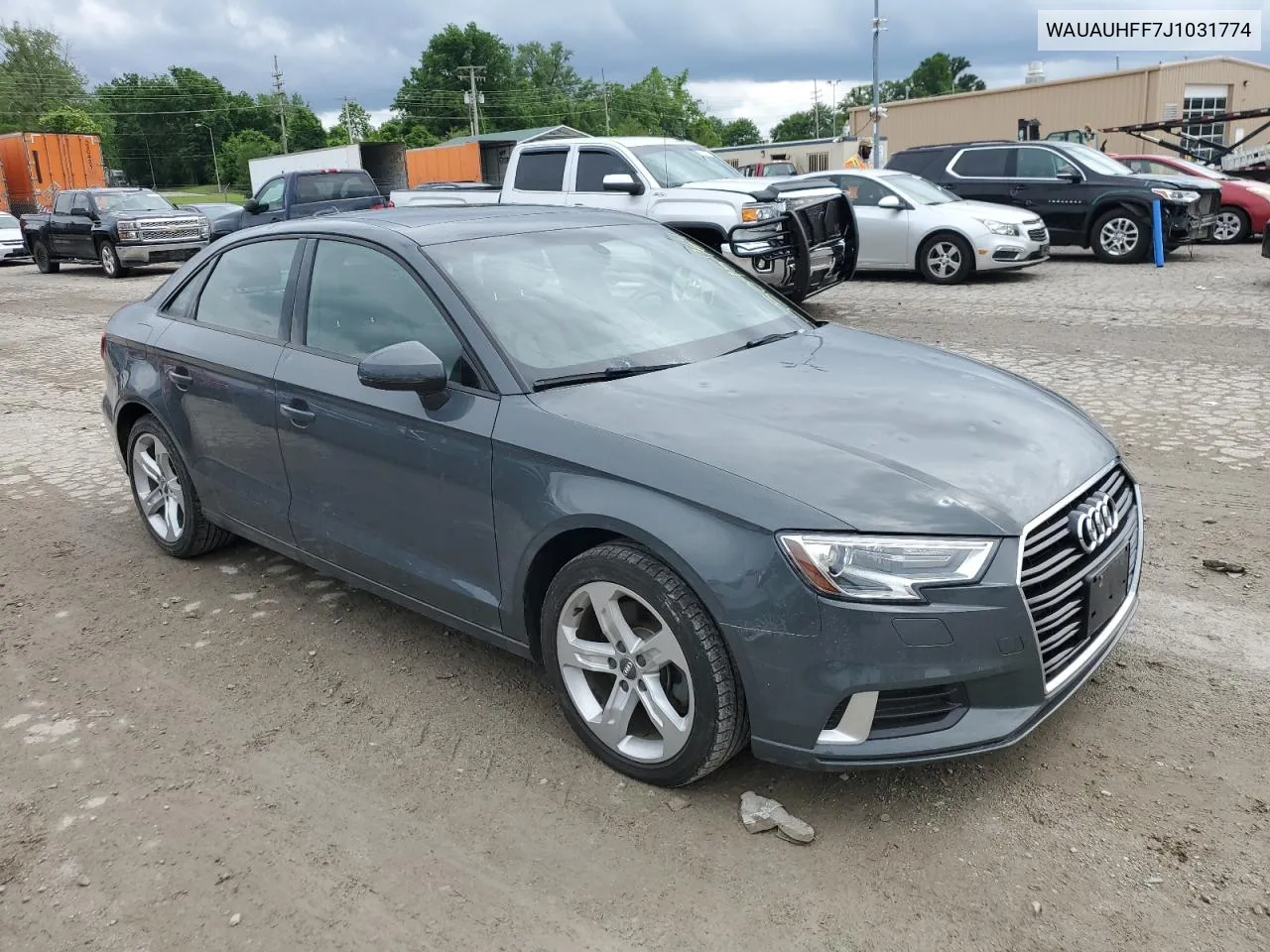 2018 Audi A3 Premium VIN: WAUAUHFF7J1031774 Lot: 55095764