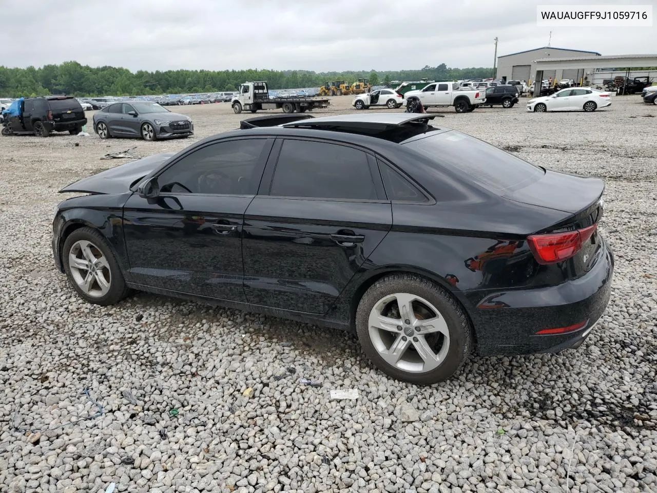 2018 Audi A3 Premium VIN: WAUAUGFF9J1059716 Lot: 55401434