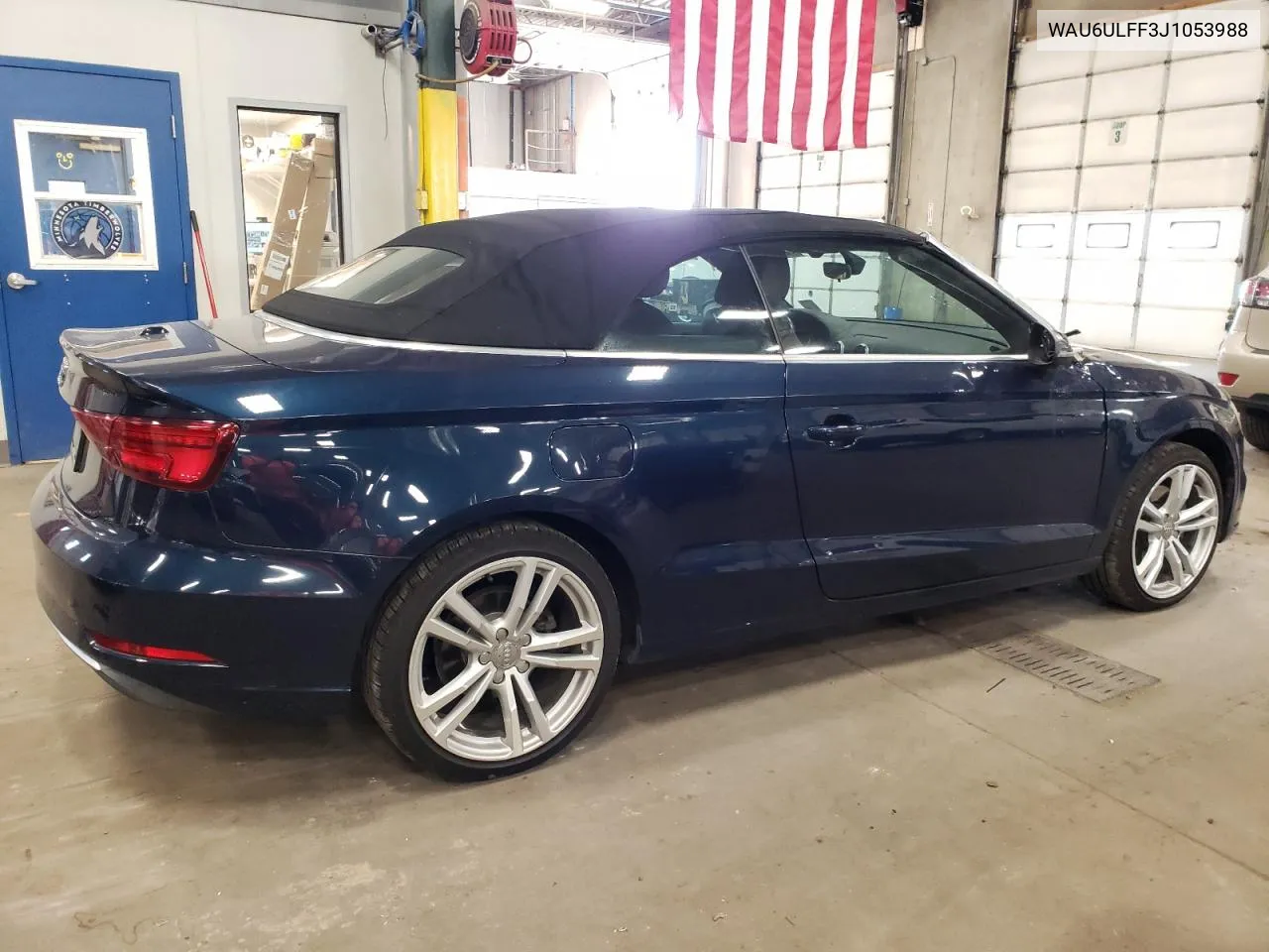 2018 Audi A3 Premium VIN: WAU6ULFF3J1053988 Lot: 70872444