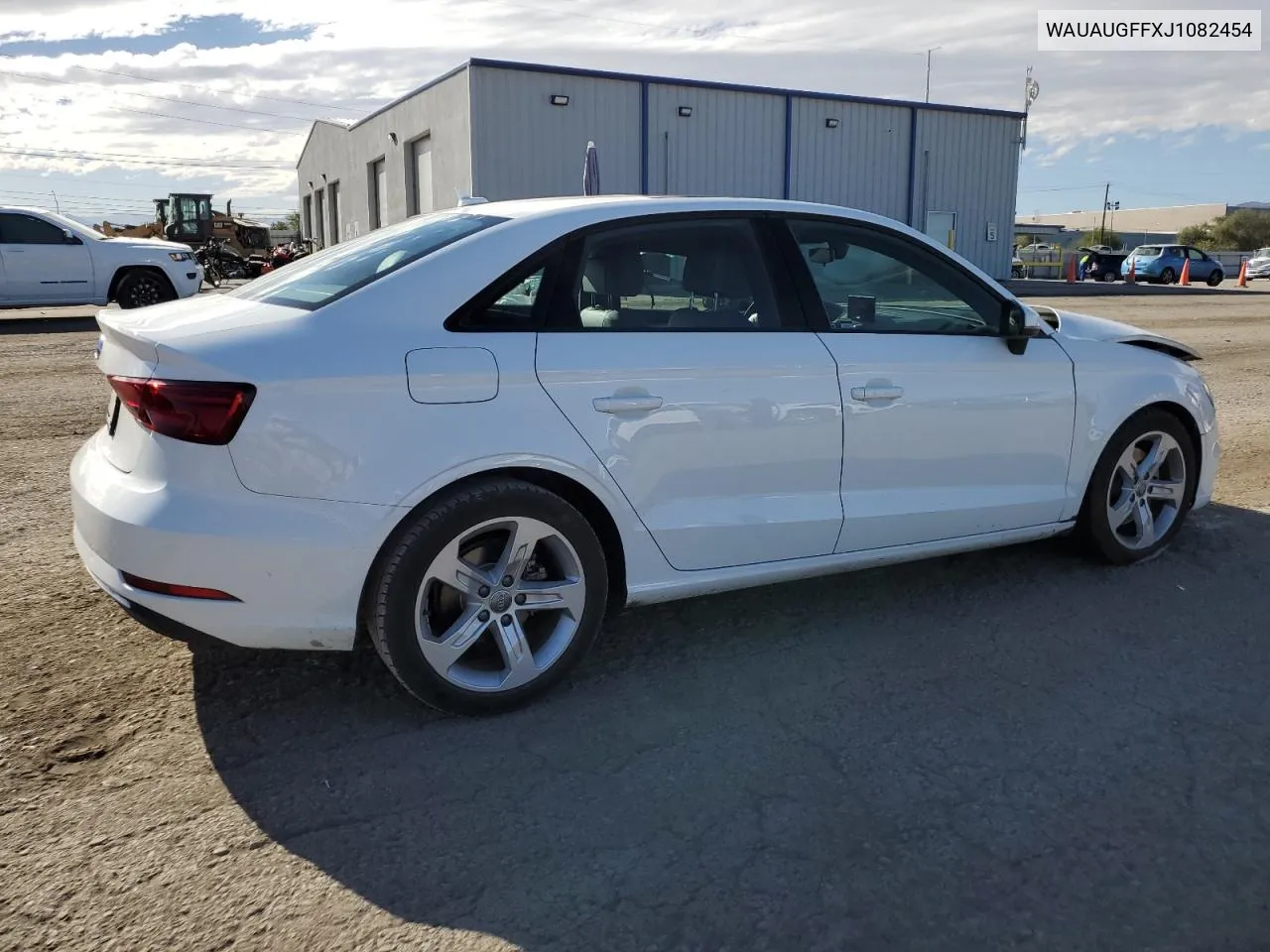 2018 Audi A3 Premium VIN: WAUAUGFFXJ1082454 Lot: 72284104