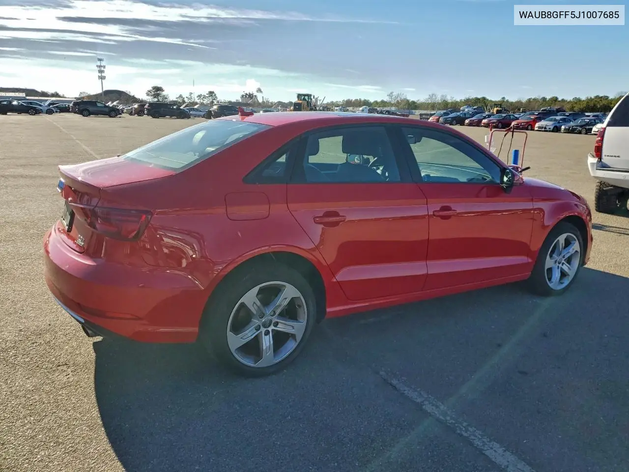 WAUB8GFF5J1007685 2018 Audi A3 Premium