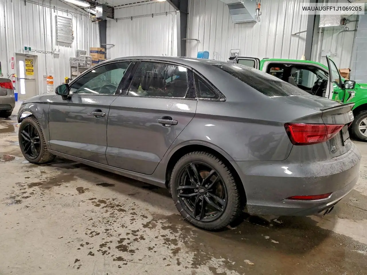 WAUAUGFF1J1069205 2018 Audi A3 Premium