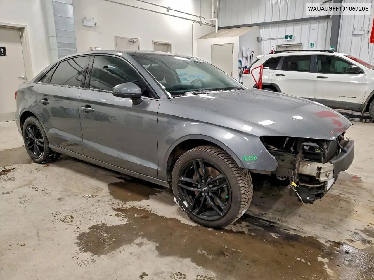WAUAUGFF1J1069205 2018 Audi A3 Premium