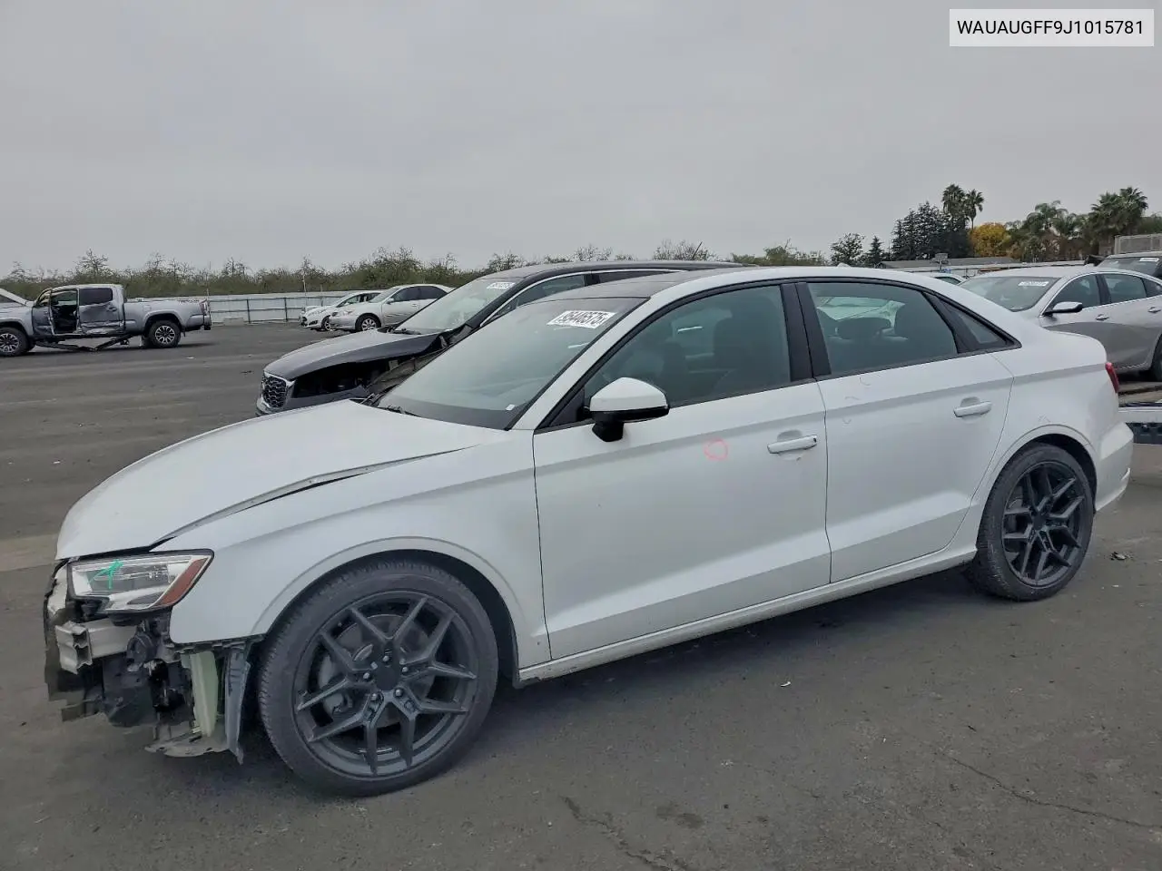 WAUAUGFF9J1015781 2018 Audi A3 Premium