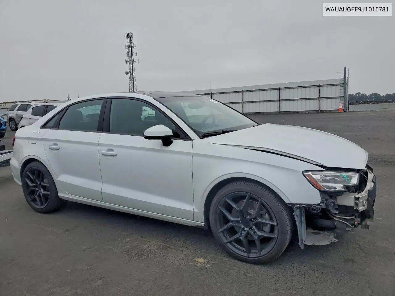 WAUAUGFF9J1015781 2018 Audi A3 Premium