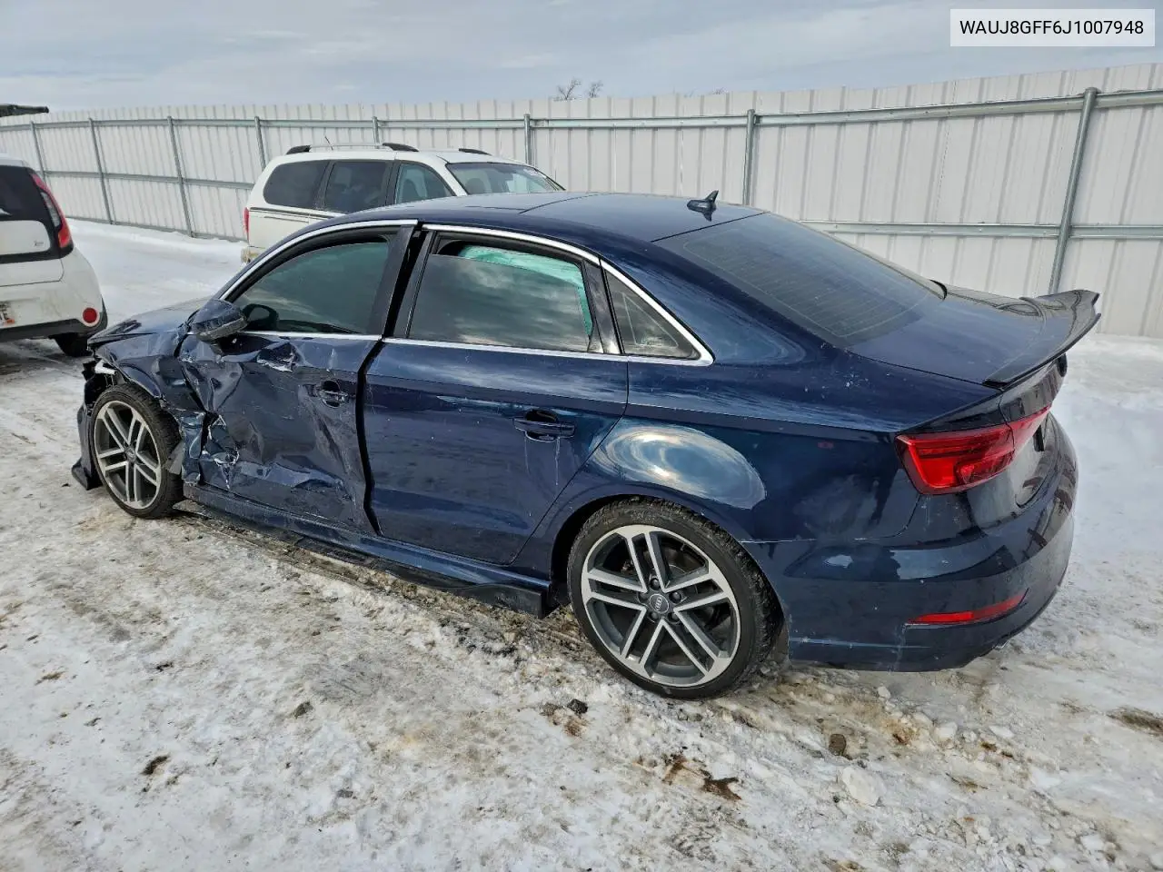 WAUJ8GFF6J1007948 2018 Audi A3 Premium Plus