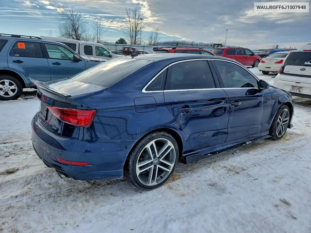 WAUJ8GFF6J1007948 2018 Audi A3 Premium Plus
