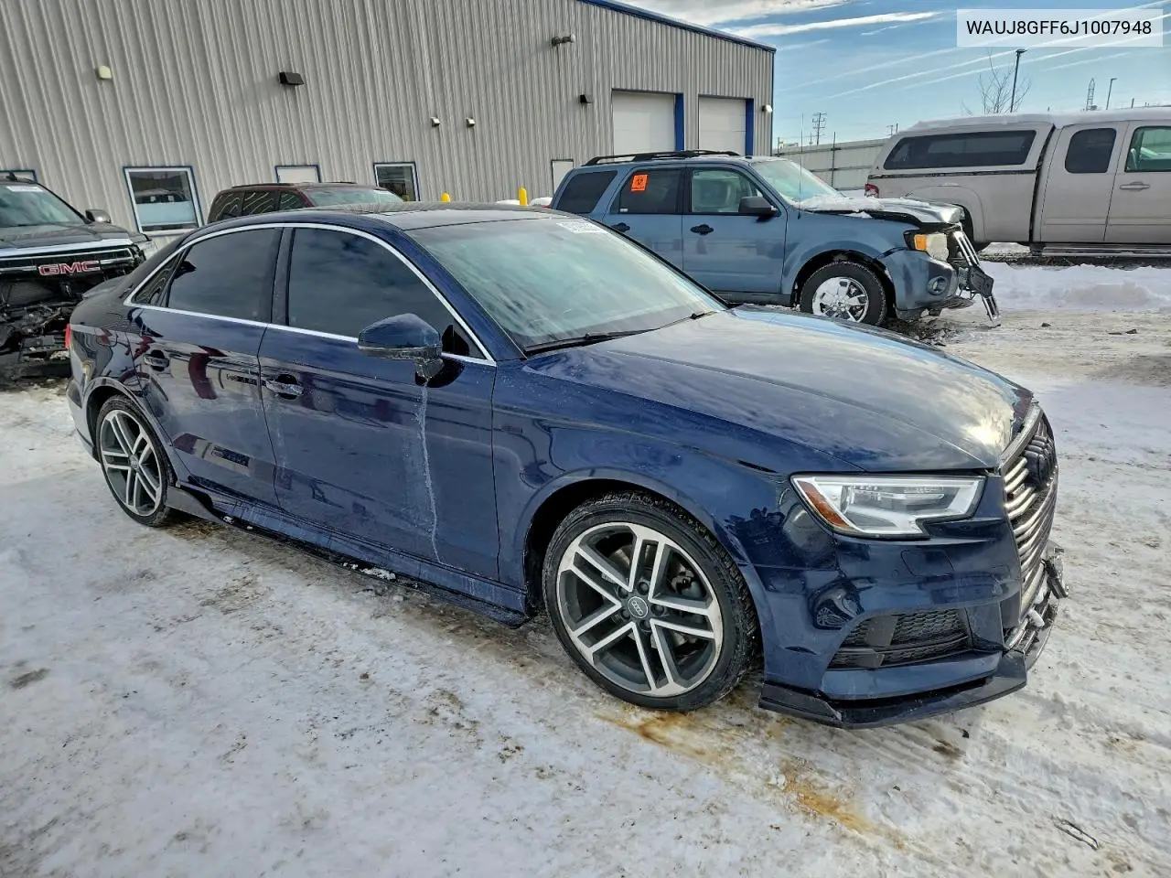 WAUJ8GFF6J1007948 2018 Audi A3 Premium Plus