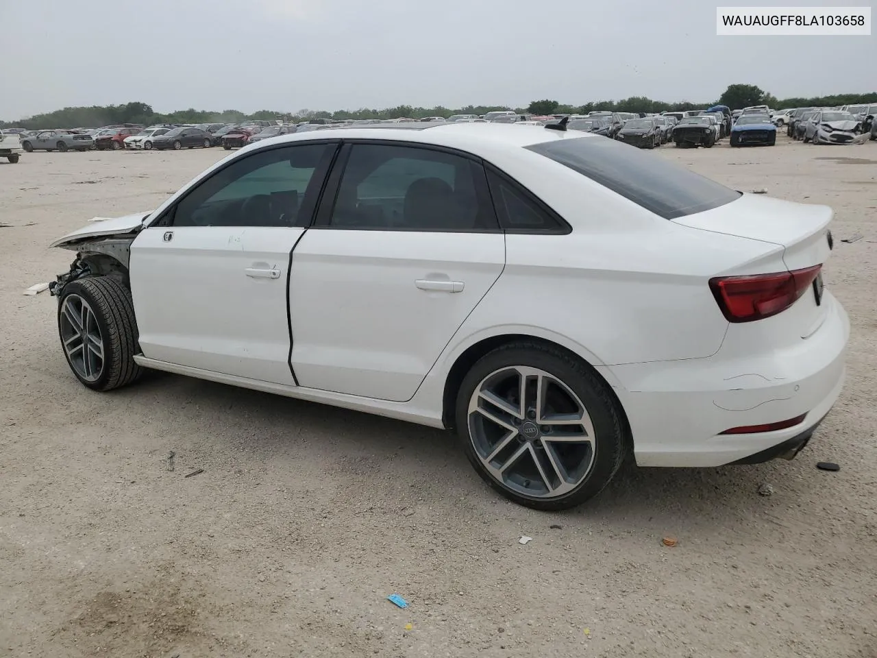 2020 Audi A3 Premium VIN: WAUAUGFF8LA103658 Lot: 53106064