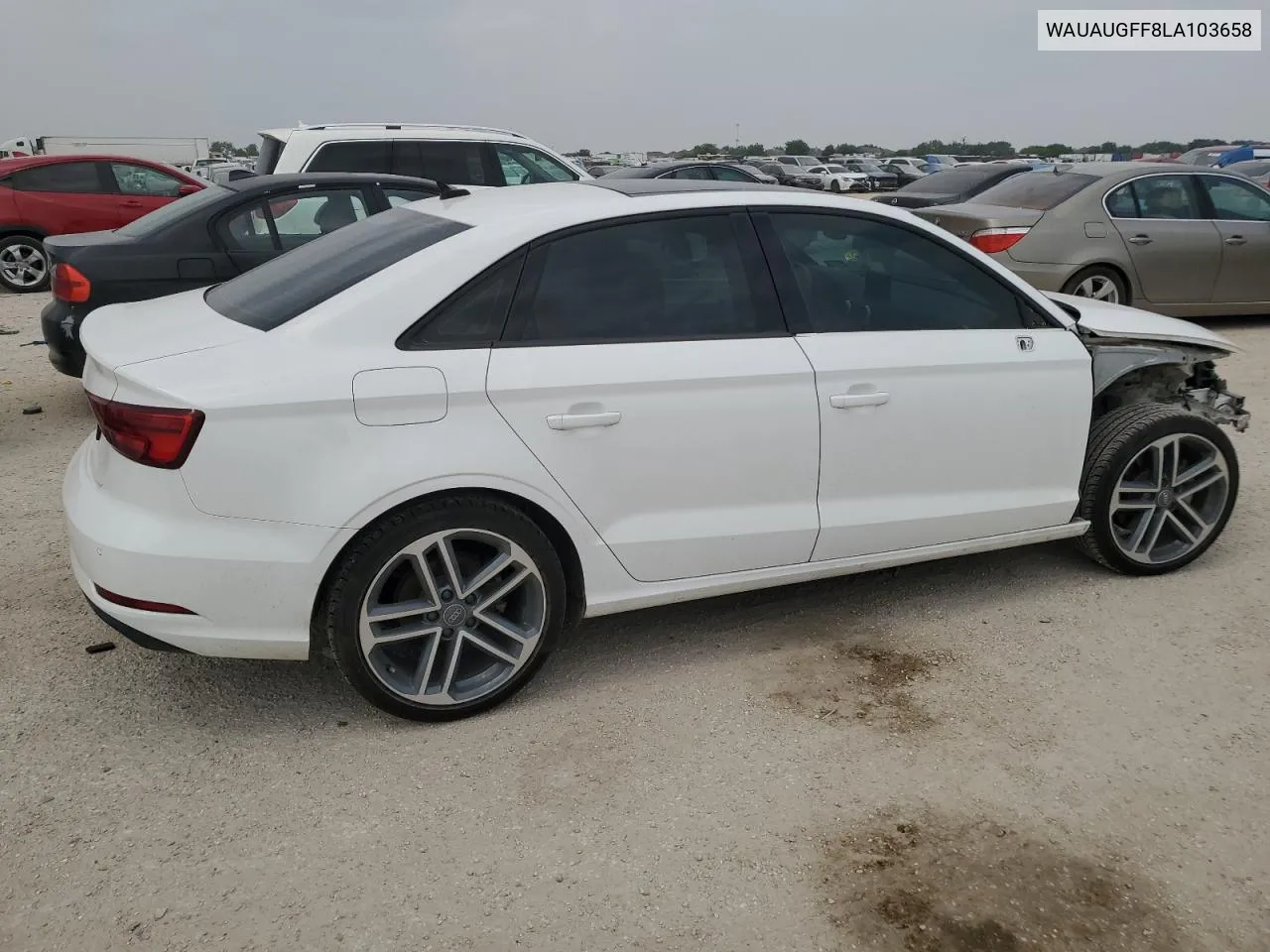 2020 Audi A3 Premium VIN: WAUAUGFF8LA103658 Lot: 53106064