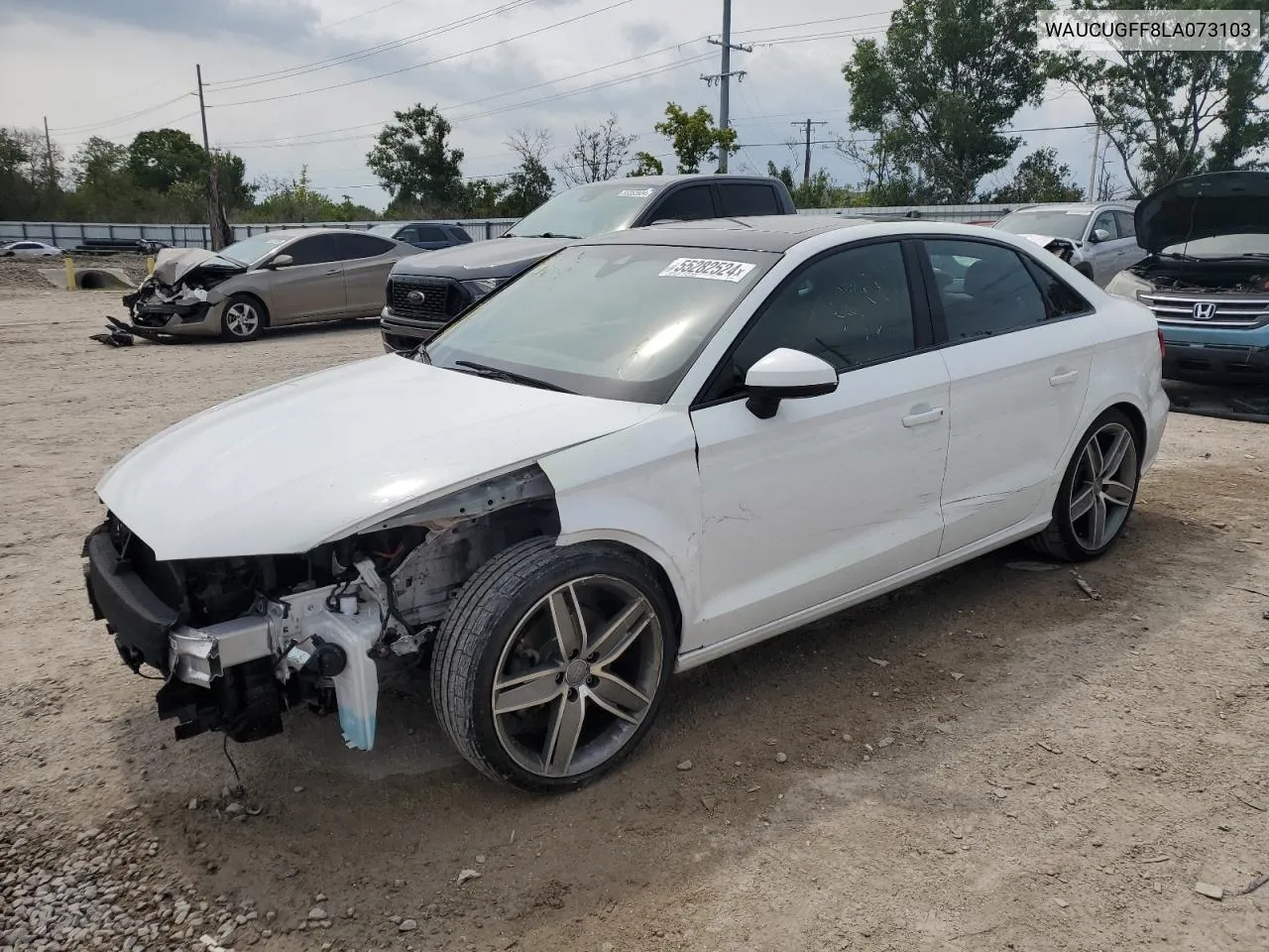 WAUCUGFF8LA073103 2020 Audi A3 Premium Plus