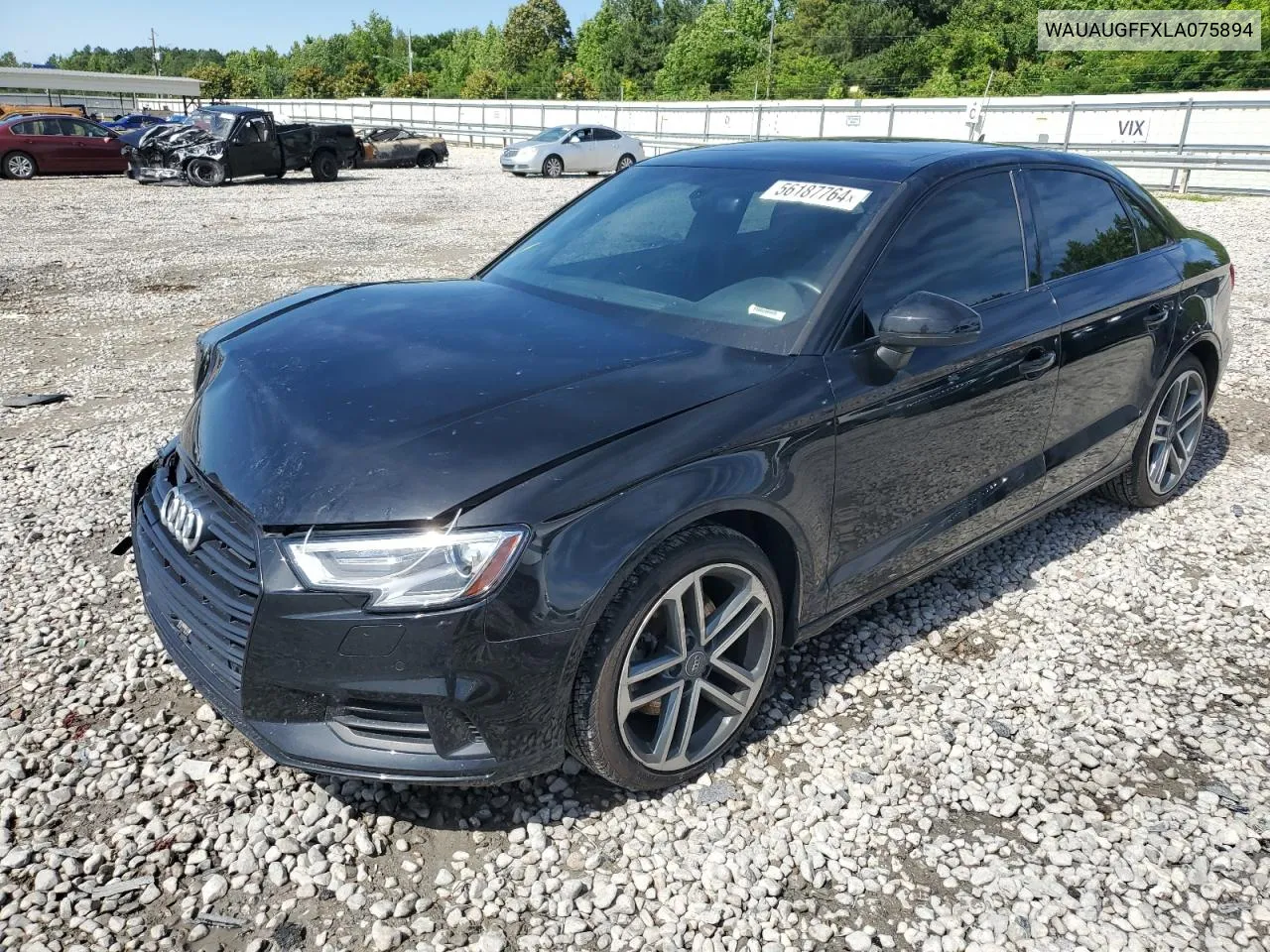 2020 Audi A3 Premium VIN: WAUAUGFFXLA075894 Lot: 56187764