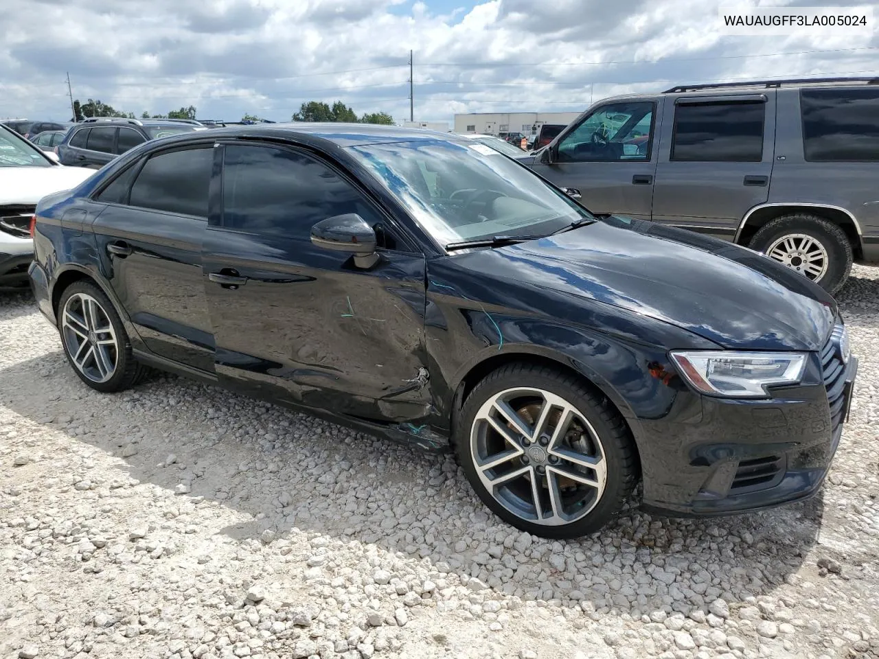 2020 Audi A3 Premium VIN: WAUAUGFF3LA005024 Lot: 70143004