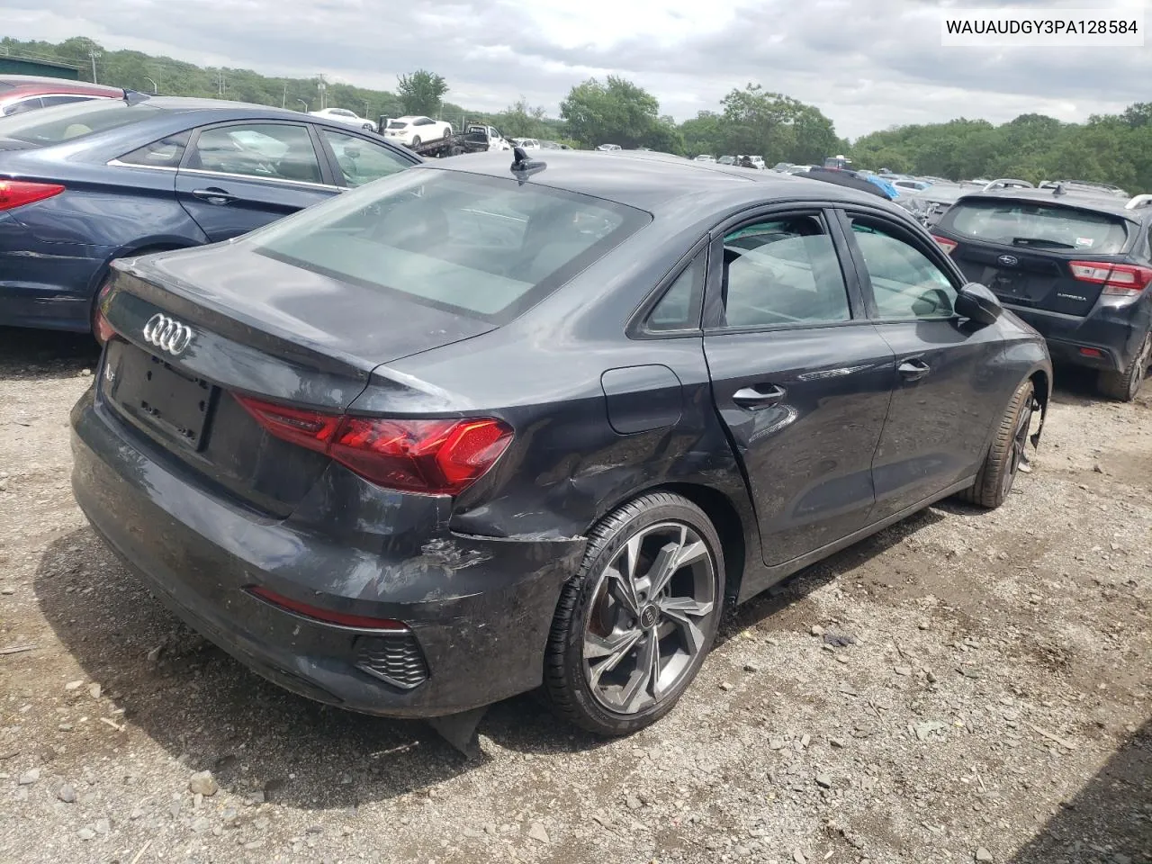 2023 Audi A3 Premium VIN: WAUAUDGY3PA128584 Lot: 54907664