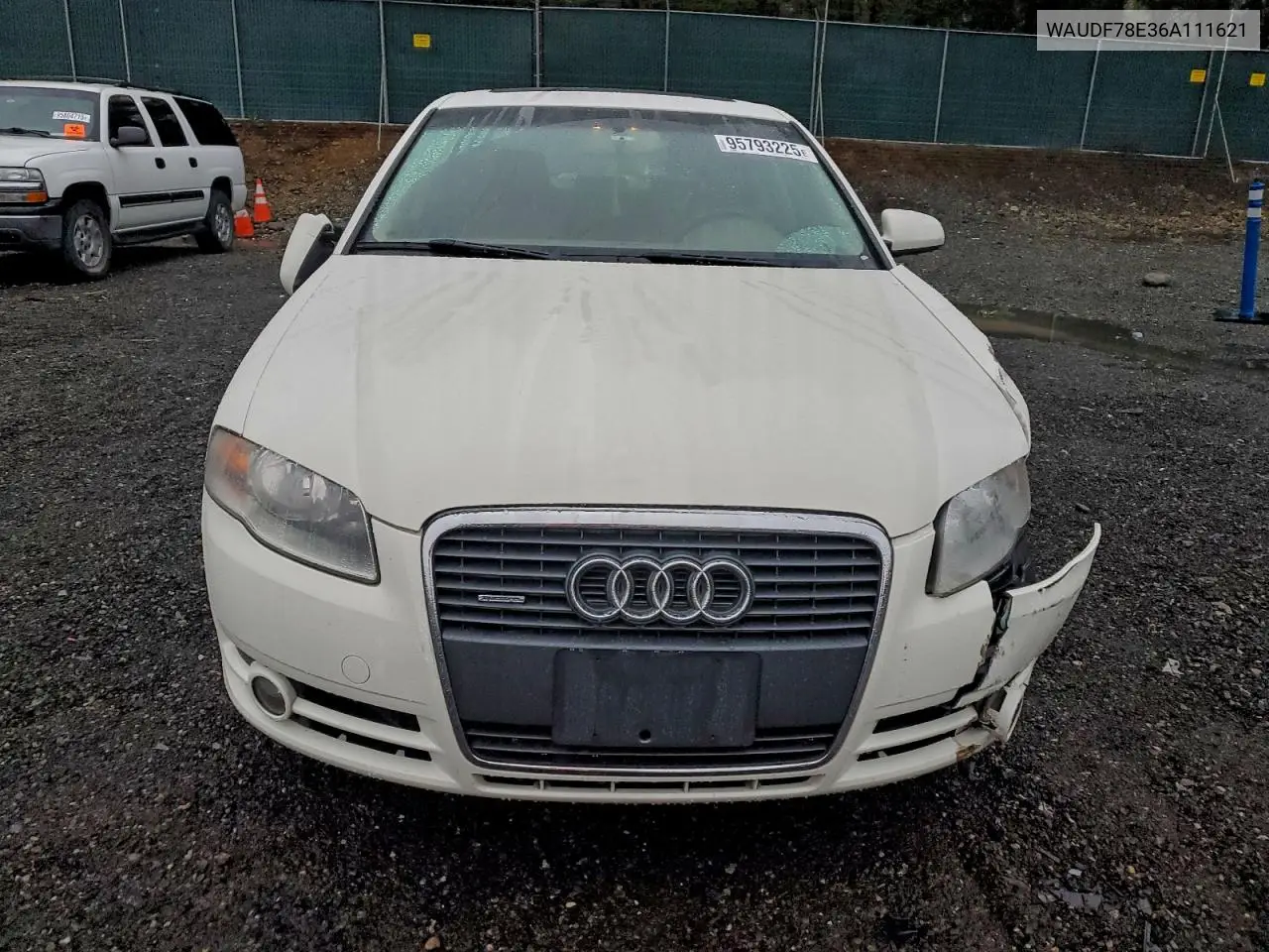 WAUDF78E36A111621 2006 Audi A4 2.0T Quattro