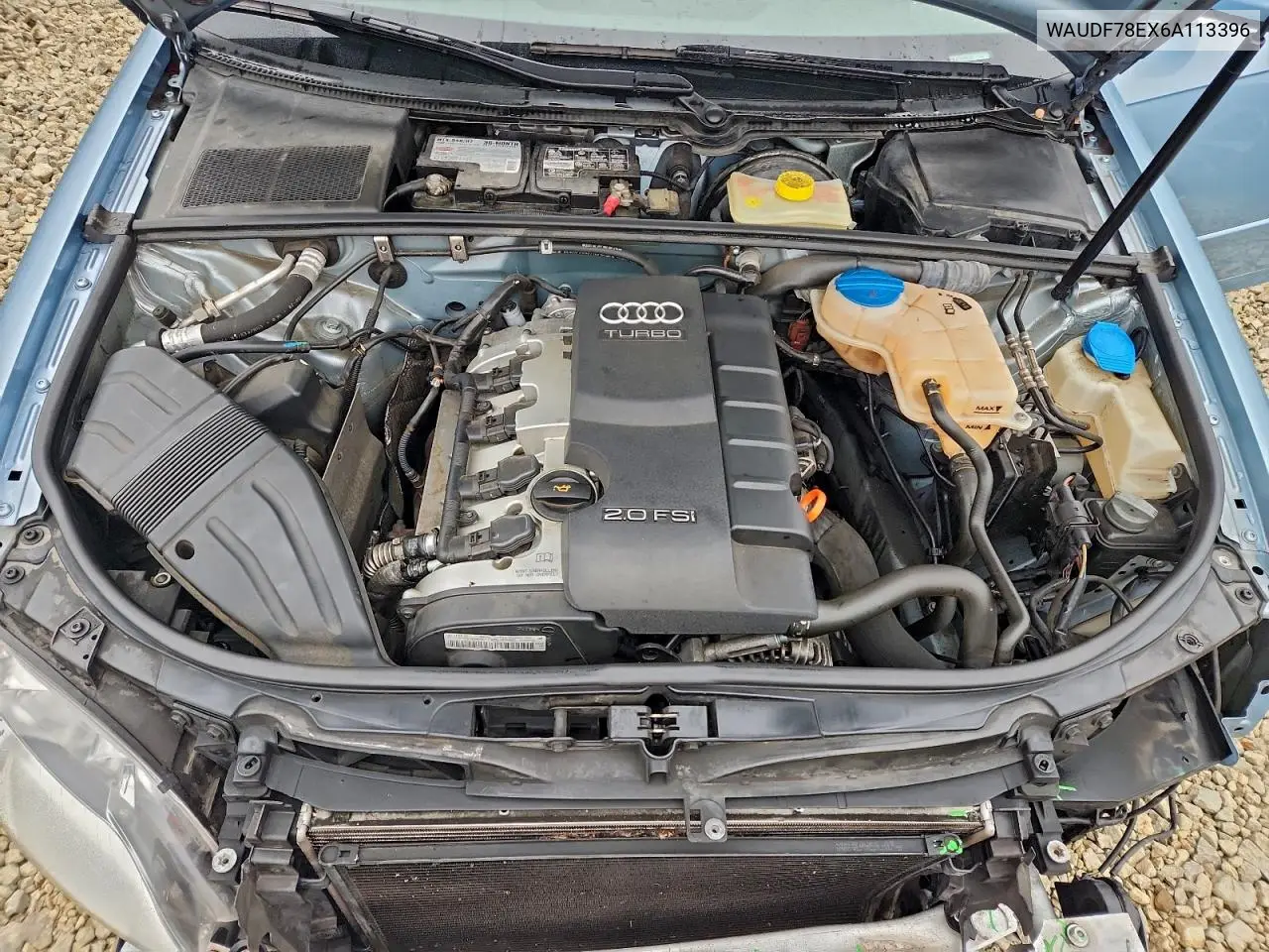 WAUDF78EX6A113396 2006 Audi A4 2.0T Quattro