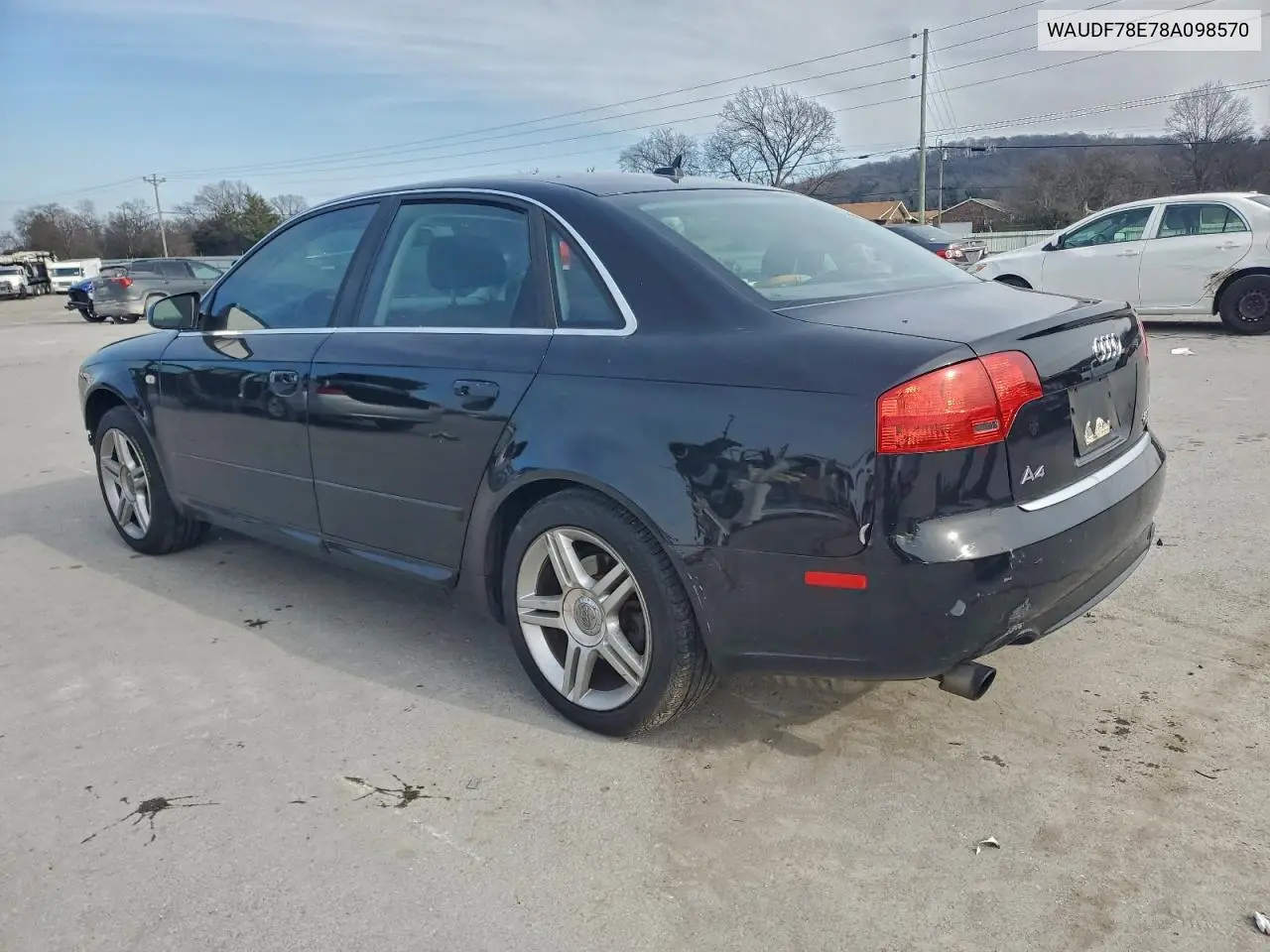 WAUDF78E78A098570 2008 Audi A4 2.0T Quattro