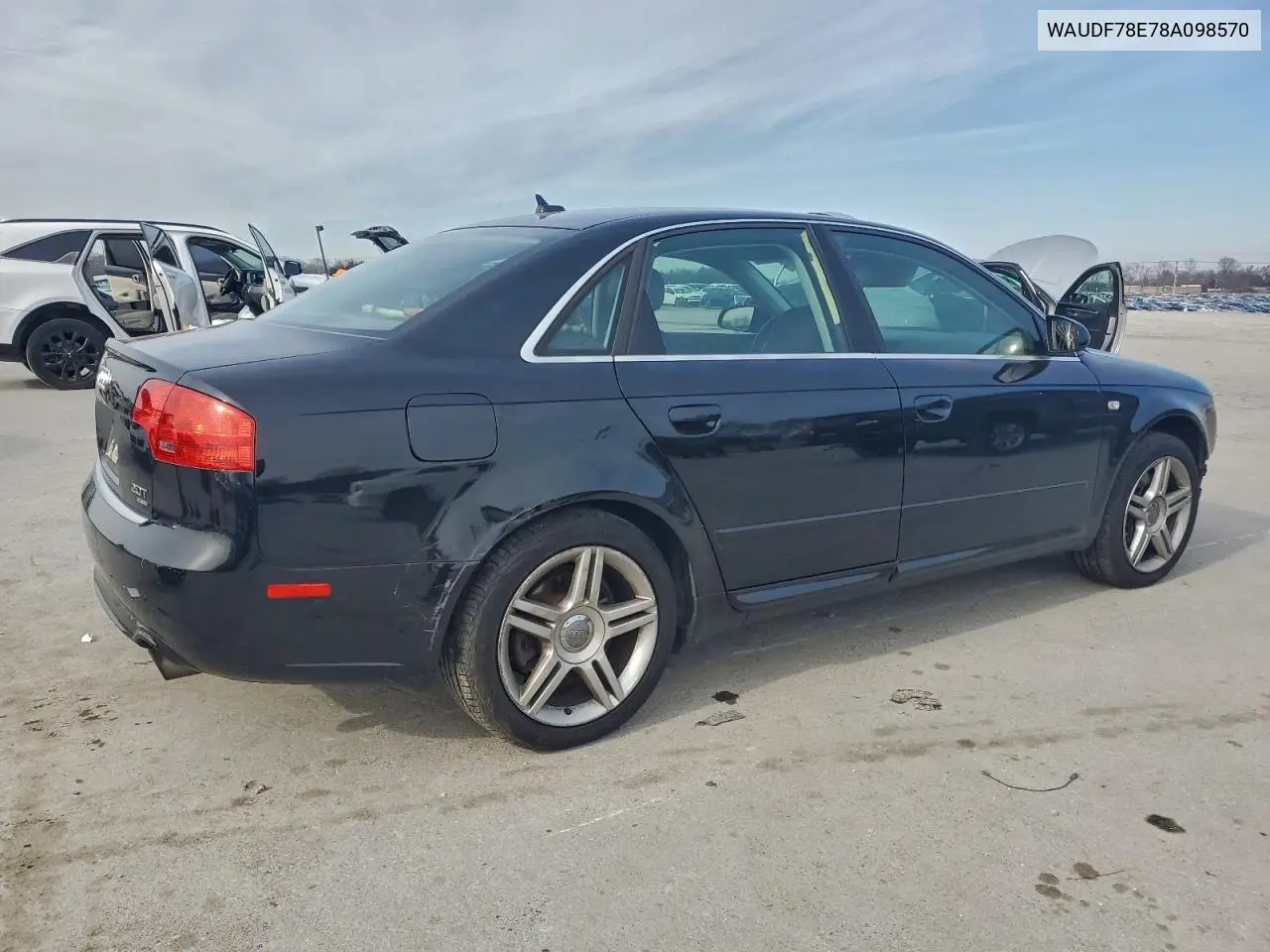 WAUDF78E78A098570 2008 Audi A4 2.0T Quattro