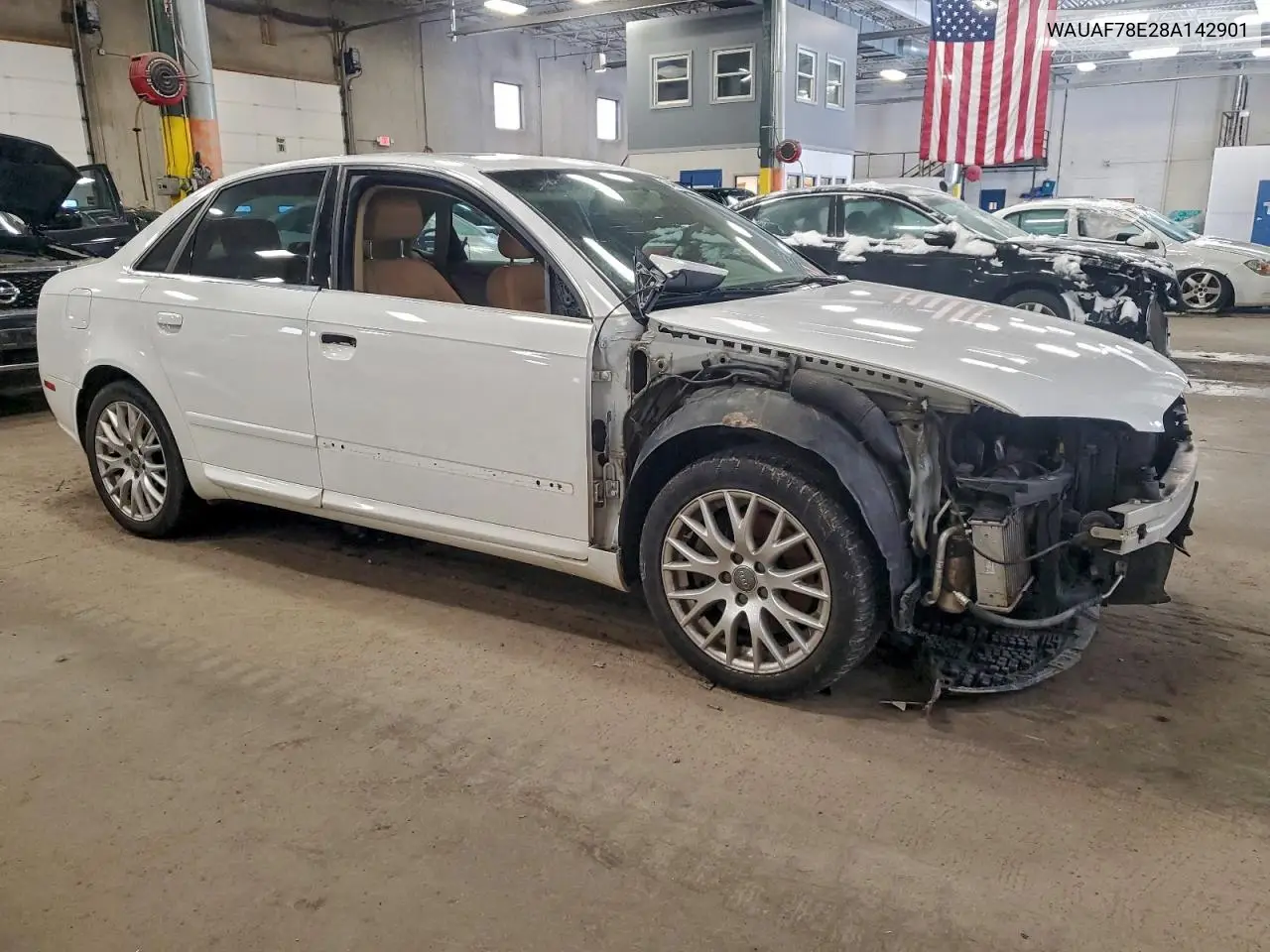 WAUAF78E28A142901 2008 Audi A4 2.0T