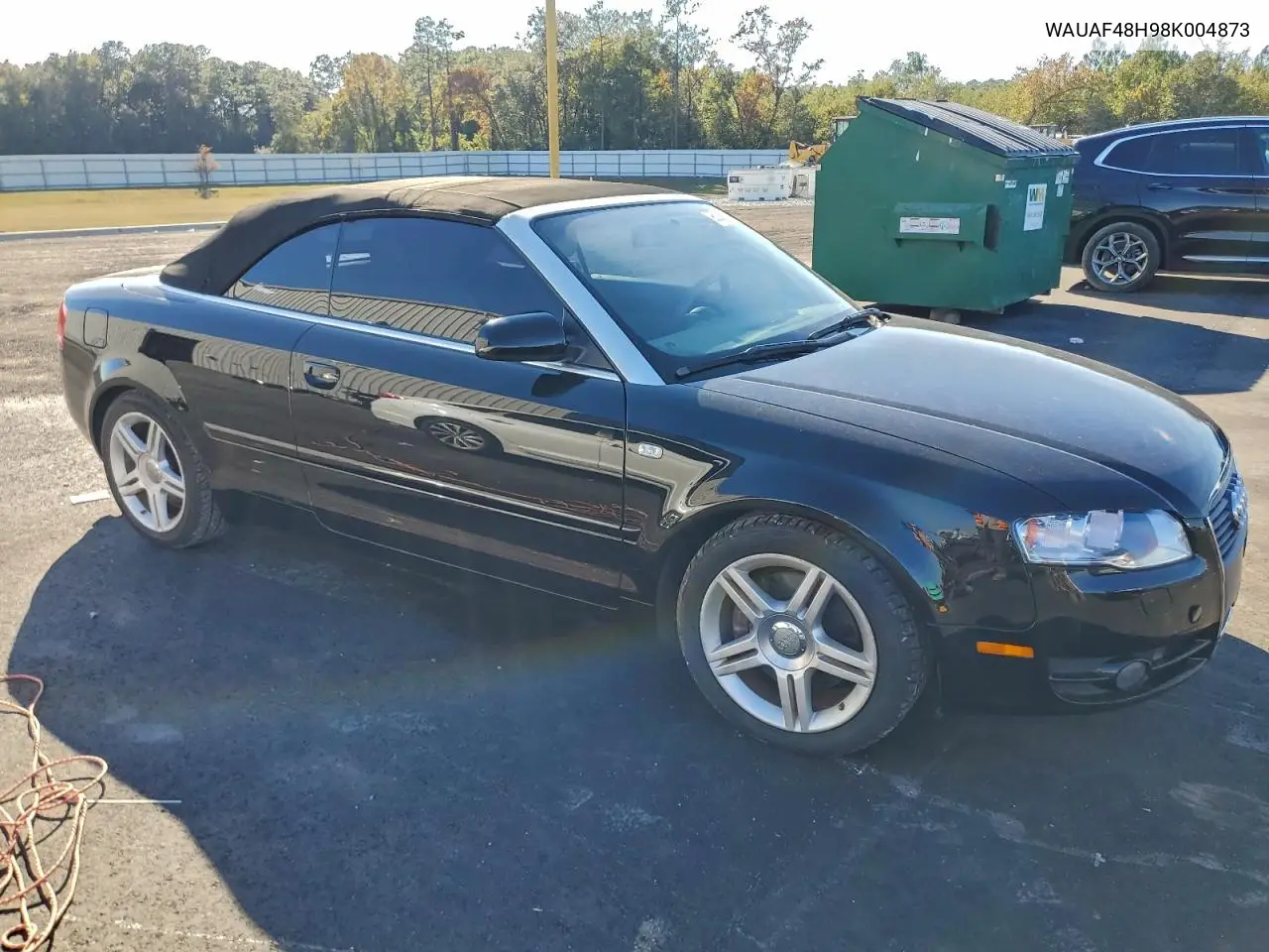 WAUAF48H98K004873 2008 Audi A4 2.0T Cabriolet