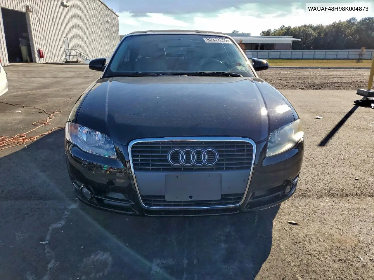 WAUAF48H98K004873 2008 Audi A4 2.0T Cabriolet