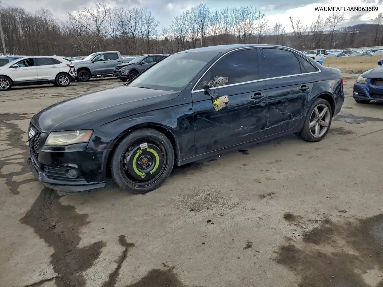 WAUMFAFL4AN063689 2010 Audi A4 Prestige