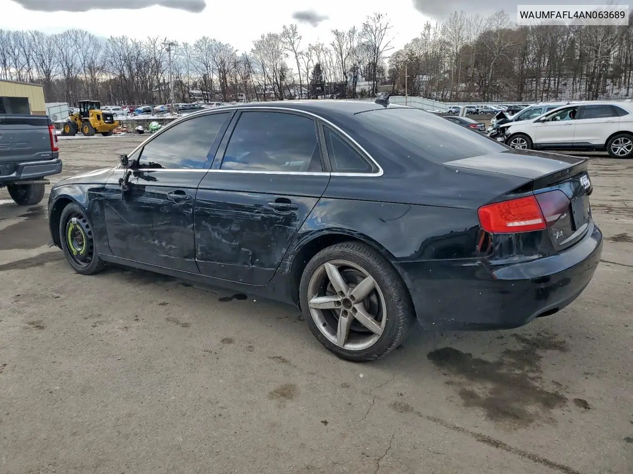 WAUMFAFL4AN063689 2010 Audi A4 Prestige